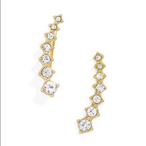 Argento Vivo Ear Climbers